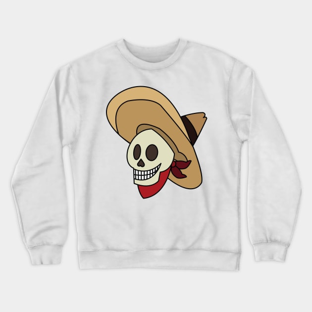 Mexican skull Crewneck Sweatshirt by rayanammmar